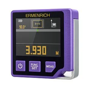 Foto Ermenrich Verk LQ60 3-in-1 Digitale Wasserwaage mit Laser-Messgerät