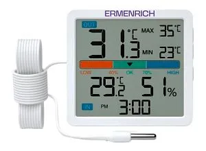 Foto Ermenrich Report WR10 Thermohygrometer