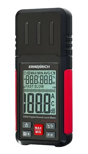 Abbildung Ermenrich Seek DS20 Digitaler Schallpegelmesser