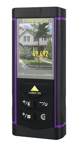 Foto Ermenrich PRO LR200 Laser-Messgerät, mit Kamera