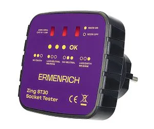 Bild Ermenrich Zing ST30 Steckdosentester