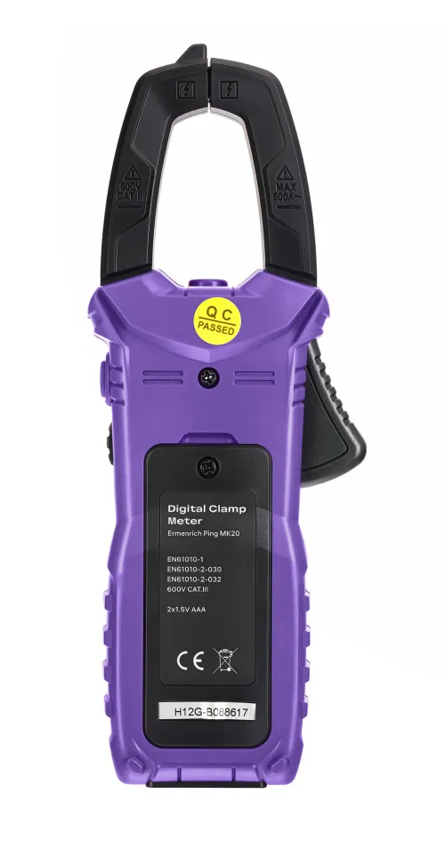 Fotografie Ermenrich Ping MK20 Digitale Strommesszange, Bild 8