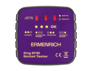 Bild Ermenrich Zing ST30 Steckdosentester