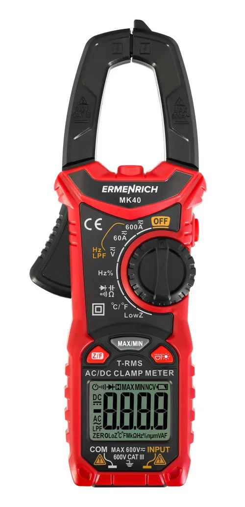 Foto Ermenrich Ping MK40 Digitale Strommesszange, Bild 3