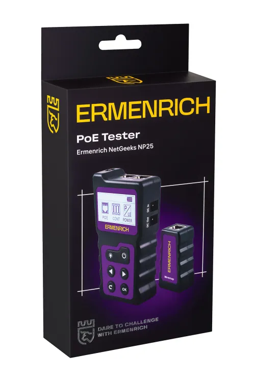 Foto Ermenrich NetGeeks NP25 PoE-Tester, Bild 11