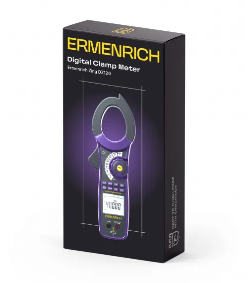 Foto Ermenrich Zing DZ120 Digitale Strommesszange , Bild 2