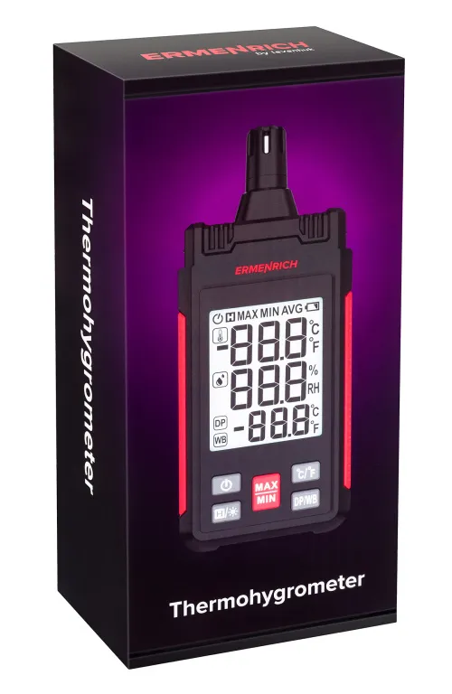 Fotografie Ermenrich Wett TU20 Thermohygrometer, Bild 9