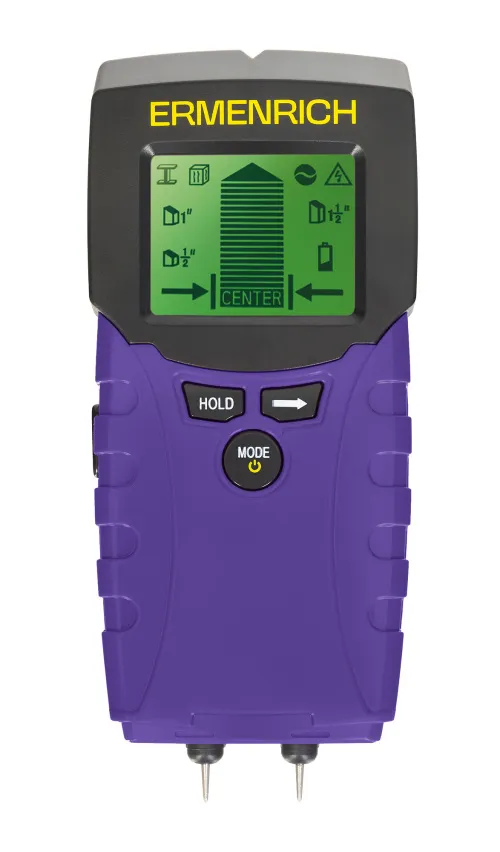 Abbildung Ermenrich Ping TM100 2-in-1 Bolzendetektor und Feuchtigkeitssensor, Bild 2