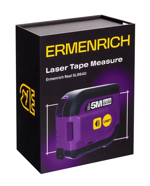 Fotografie Ermenrich Reel SLR640 Laser-Bandmaß, Bild 7