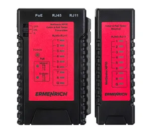 Bild Ermenrich NetGeeks NP10 Kabel- und PoE-Tester