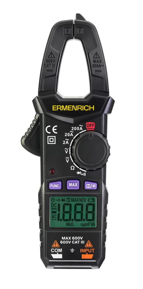 Abbildung Ermenrich Ping MK10 Digitale Strommesszange, Bild 2
