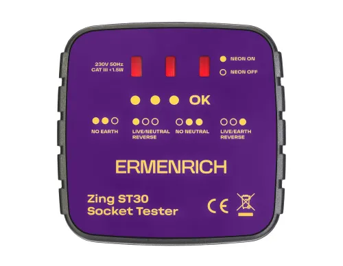 Bild Ermenrich Zing ST30 Steckdosentester, Bild 2