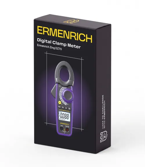 Abbildung Ermenrich Zing DZ70 Digitale Strommesszange , Bild 2