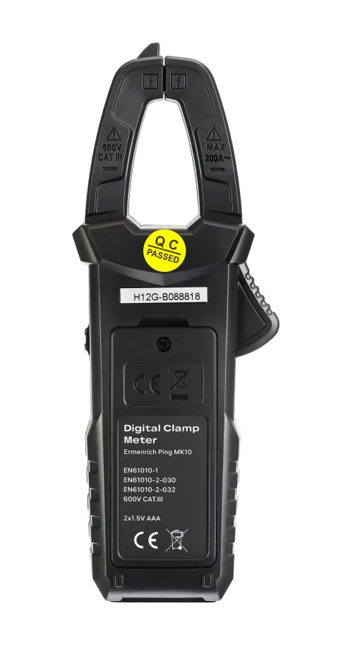 Abbildung Ermenrich Ping MK10 Digitale Strommesszange, Bild 6
