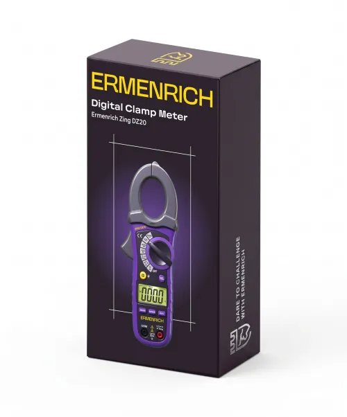 Abbildung Ermenrich Zing DZ20 Digitale Strommesszange , Bild 2