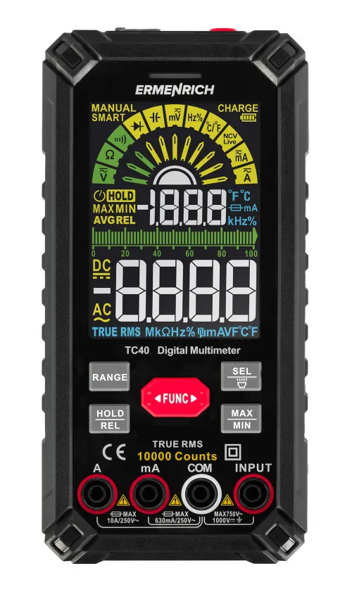 Fotografie Ermenrich Zing TC40 Digitalmultimeter, Bild 3