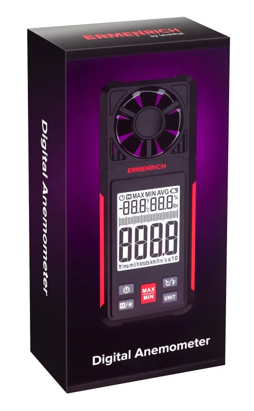 Foto Ermenrich Seek DN10 Digitales Anemometer, Bild 7