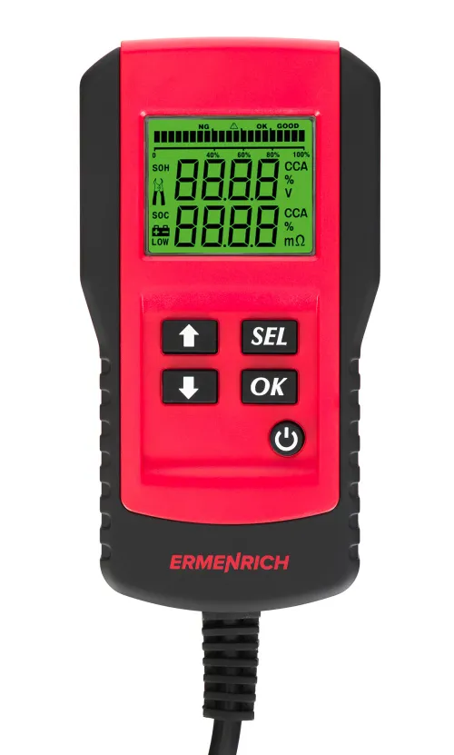 Abbildung Ermenrich Zing AL45 Batterietester, Bild 3